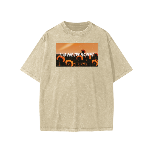 SUNFLOWERS (Snow Washed Kids' T-Shirt)