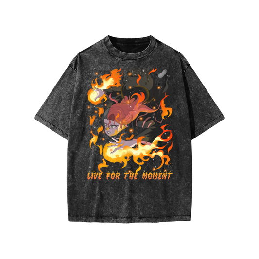 FIRE STARTER (Snow Washed Kids' T-Shirt)