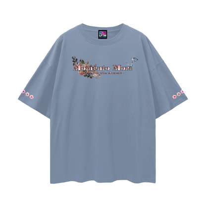 MOMENTO MORI TEE (Streetwear Loose Drop Shoulder)