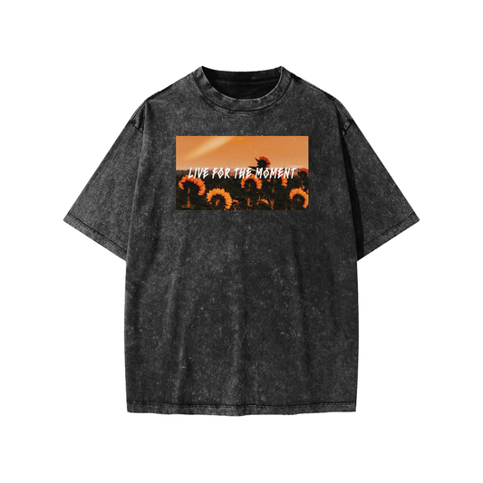 SUNFLOWERS (Snow Washed Kids' T-Shirt)