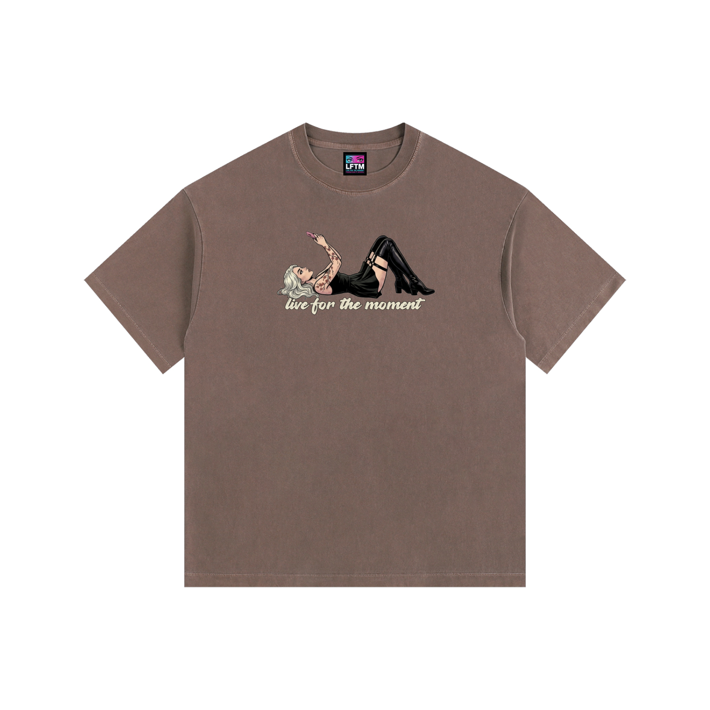 LILITH HARKINS TEE - LFTM x WWB (Vintage Washed Oversized Cotton)