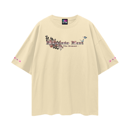 MOMENTO MORI TEE (Streetwear Loose Drop Shoulder)