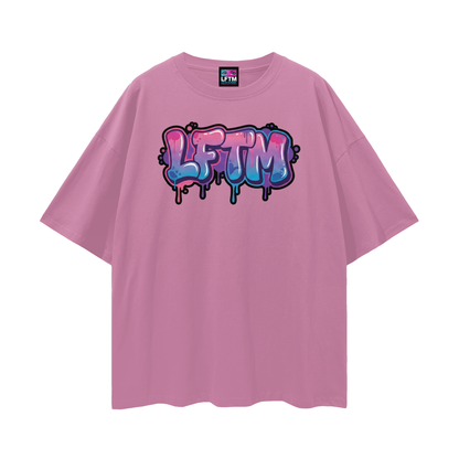 LFTM TAG TEE (Streetwear Loose Drop Shoulder)