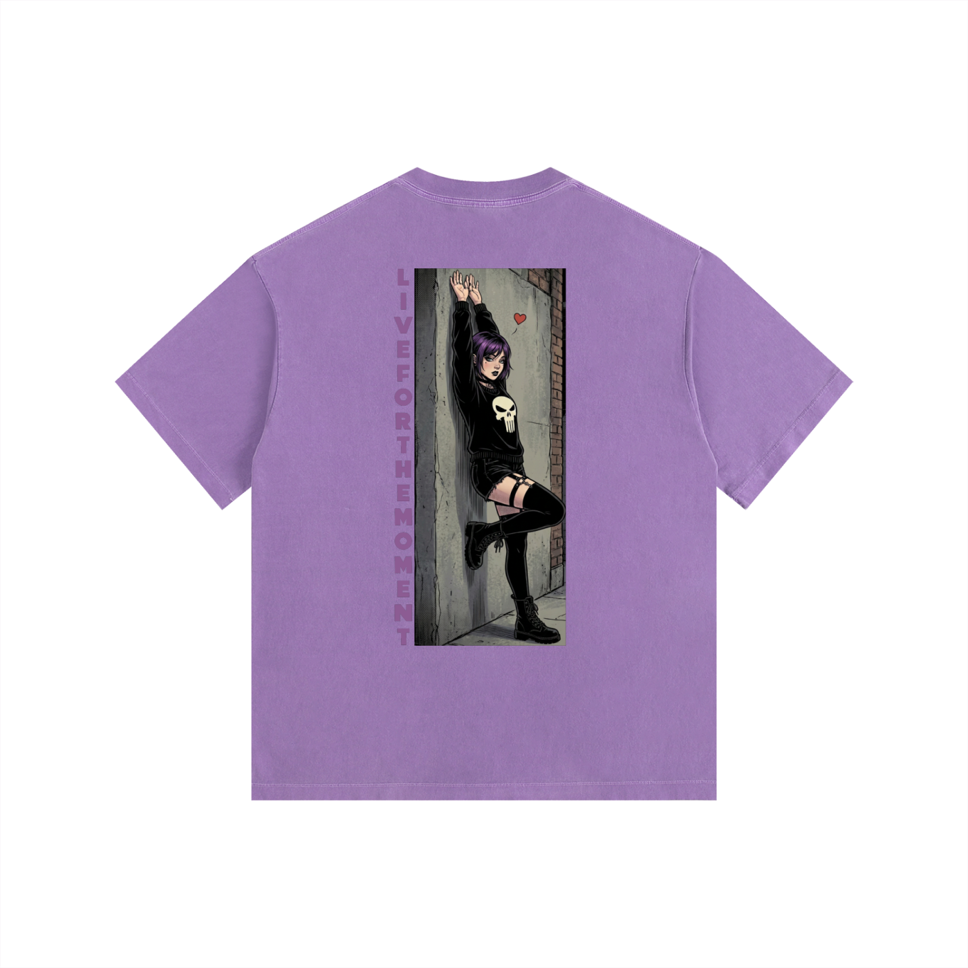 RAVEN LOWE TEE - LFTM x WWB (Vintage Washed Oversized Cotton)