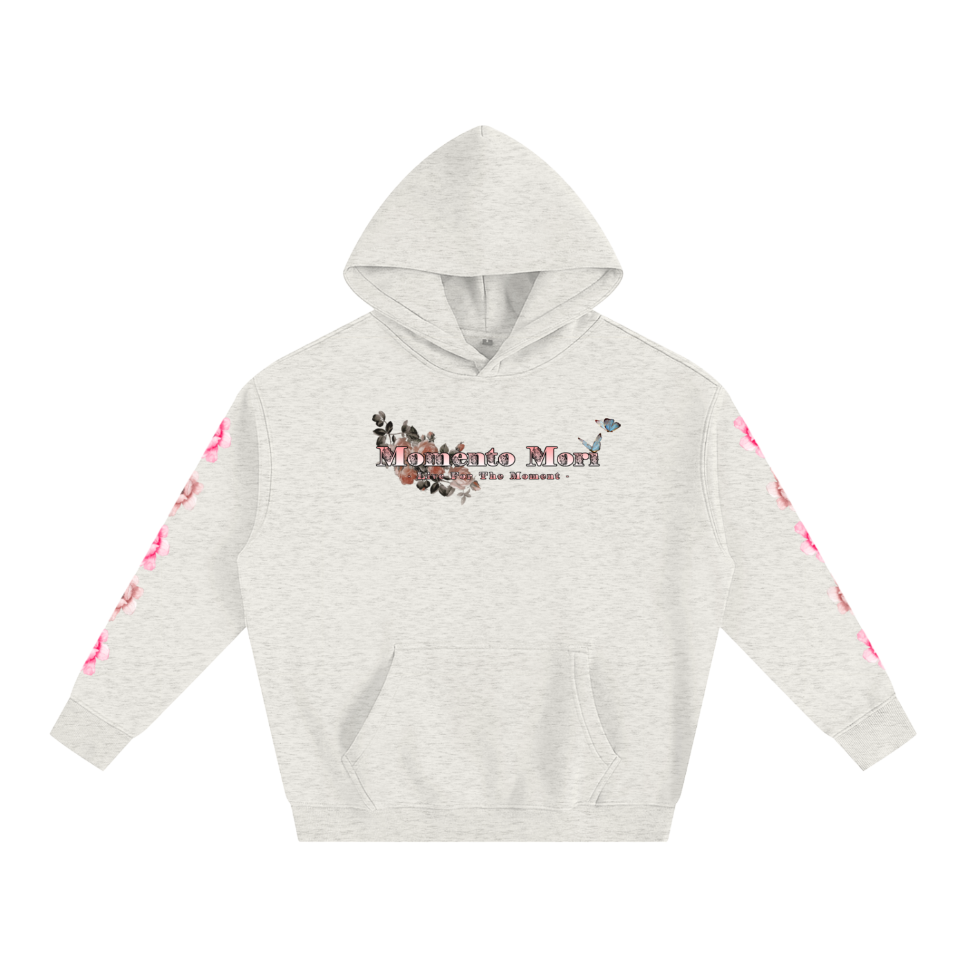 MOMENTO MORI HOODIE (Oversize Fleeced)
