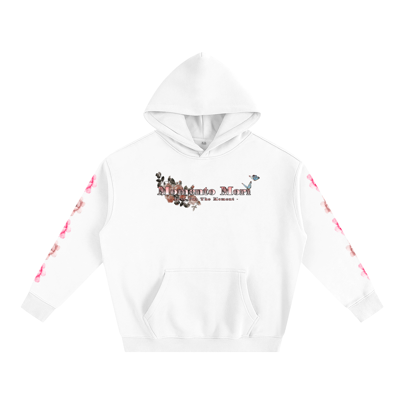 MOMENTO MORI HOODIE (Oversize Fleeced)