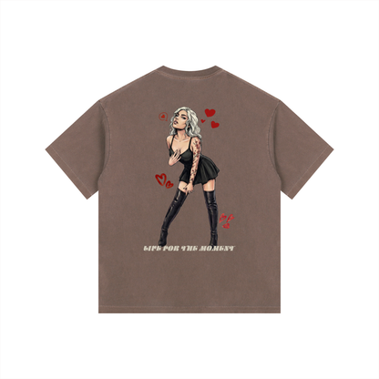 LILITH HARKINS TEE - LFTM x WWB (Vintage Washed Oversized Cotton)