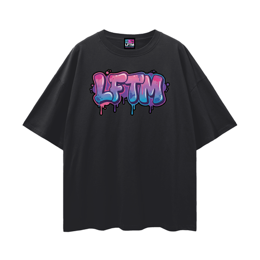 LFTM TAG TEE (Streetwear Loose Drop Shoulder)